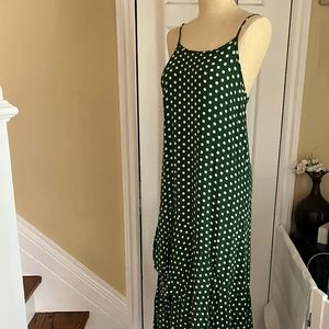 Green Polka Dot Dress
